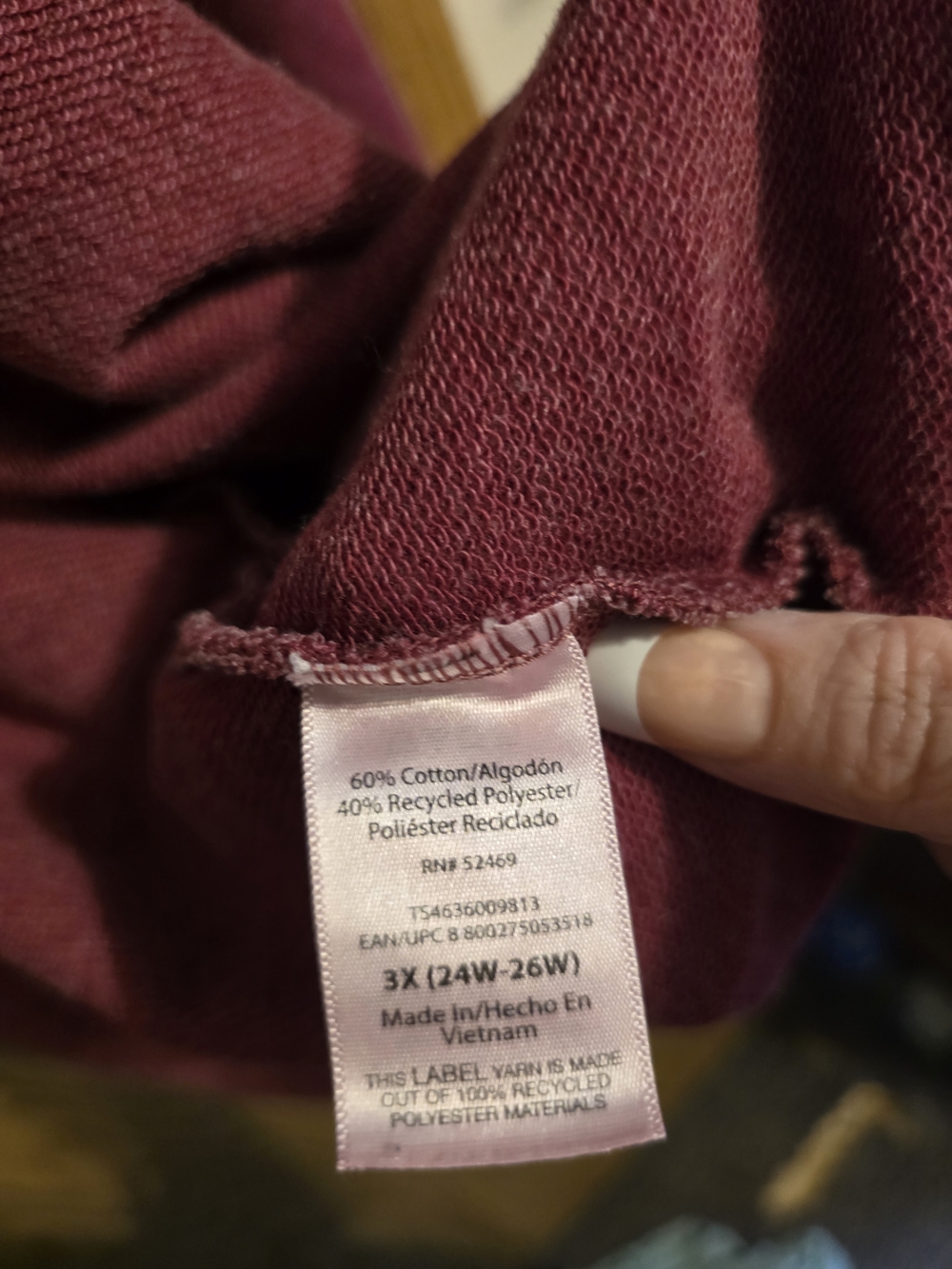 Terra & Sky Berry Open-Front Cardigan with Matching Knit Top - Picture 6 of 9